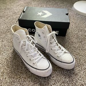 Converse platform high tops